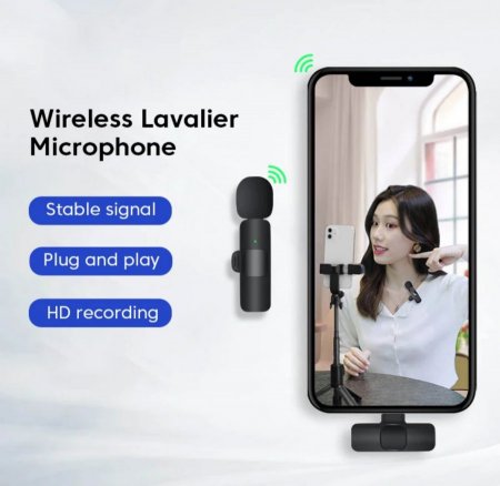 k9 wireless microphone litghing fo iphone